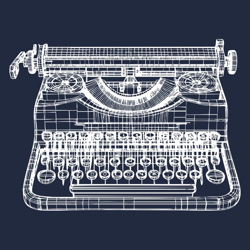 Typewriter Wireframe