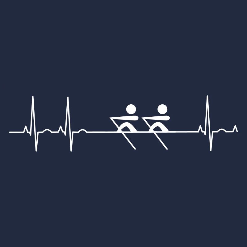 Amour de rames rameurs Aviron ECG