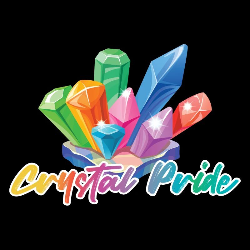 Crystal Pride- colorful crystals