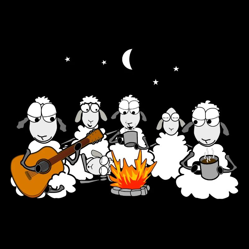 Autour du feu de camp