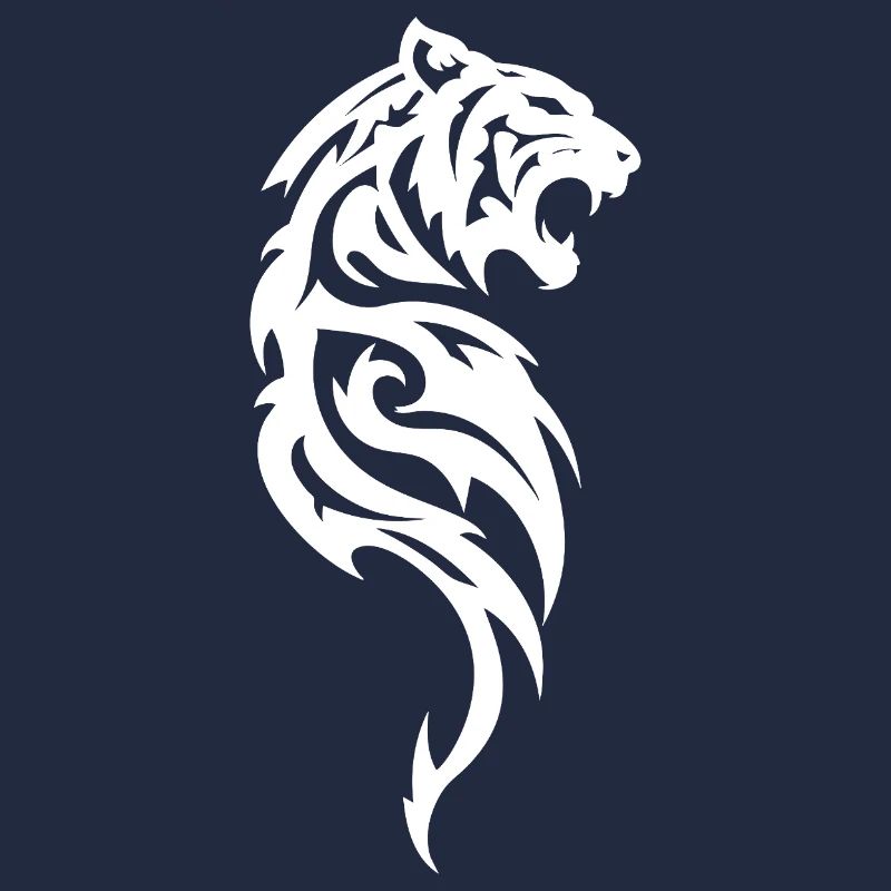 Tiger Tribal Silhouette