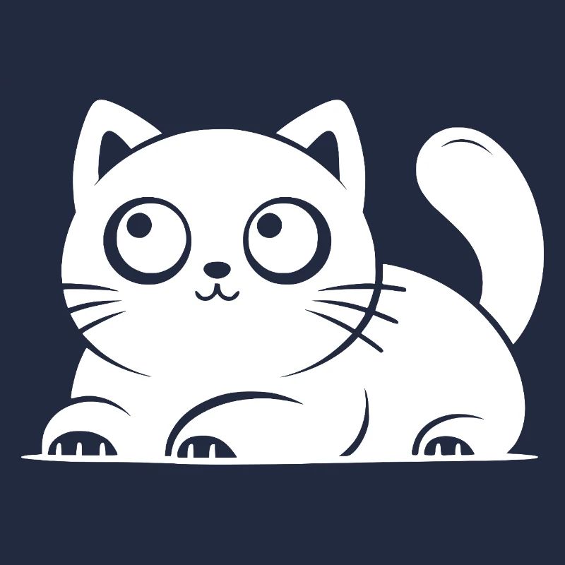 Visage de chat douillet
