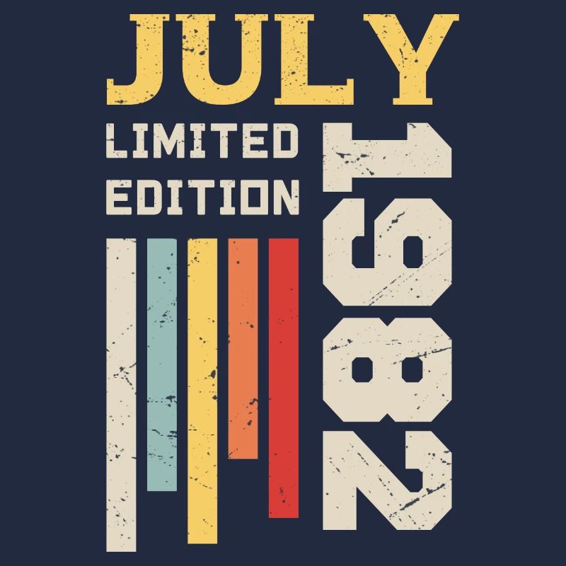 Juli 1982 - Juli 1982 Geburtstagsgeschenk