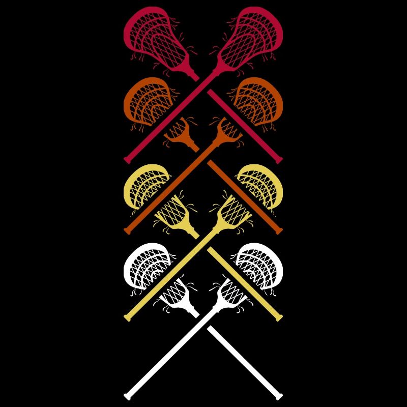 Lacrosse Retro Lacrosse Racket Lacrosse Player