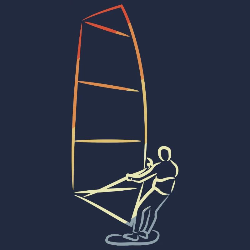 Vintage Windsurfer