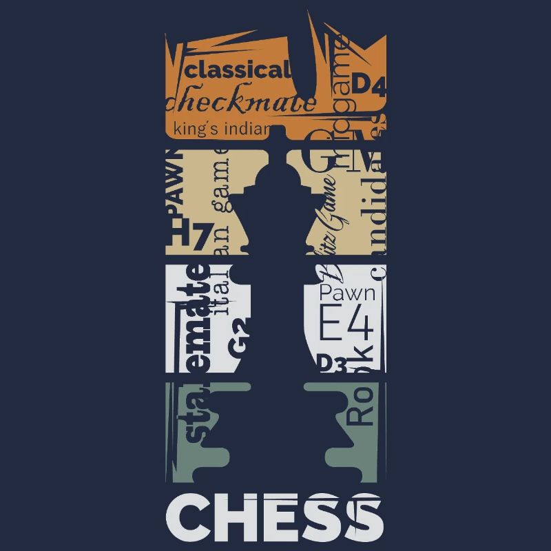 Chess Words Design – Typography for Chess Fans