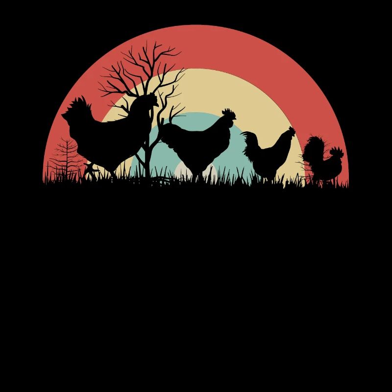 Poule rétro 2 -