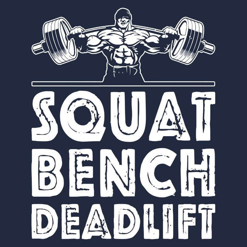 Squat, développé couché, soulevé de terre