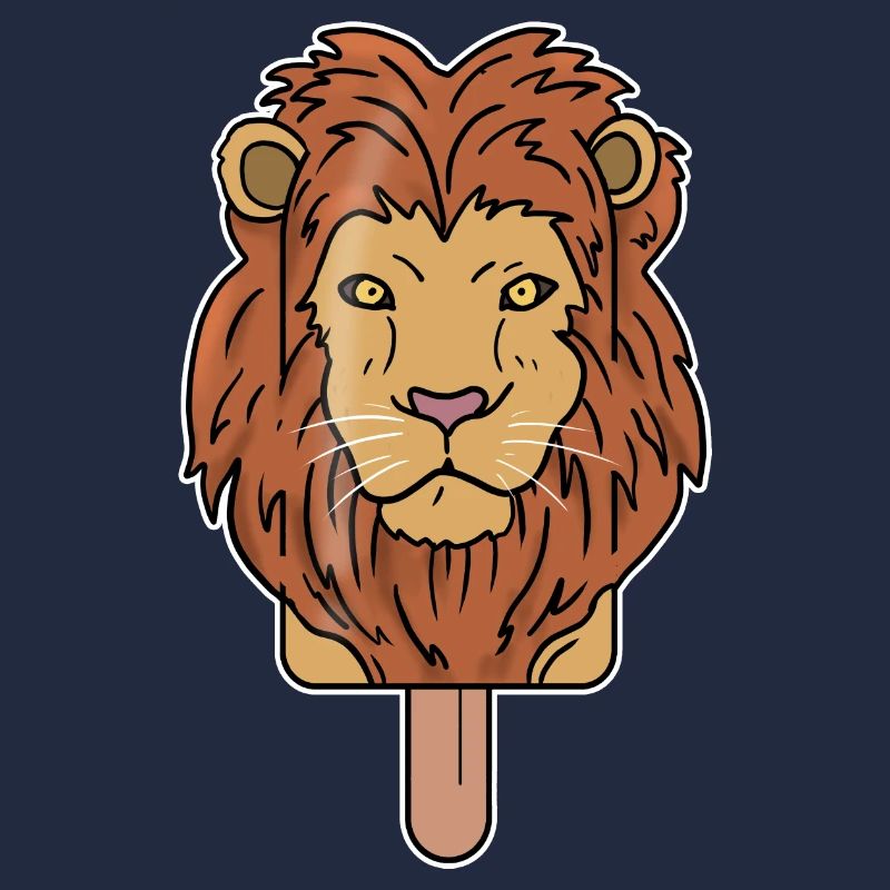 Lion Head Popsicle