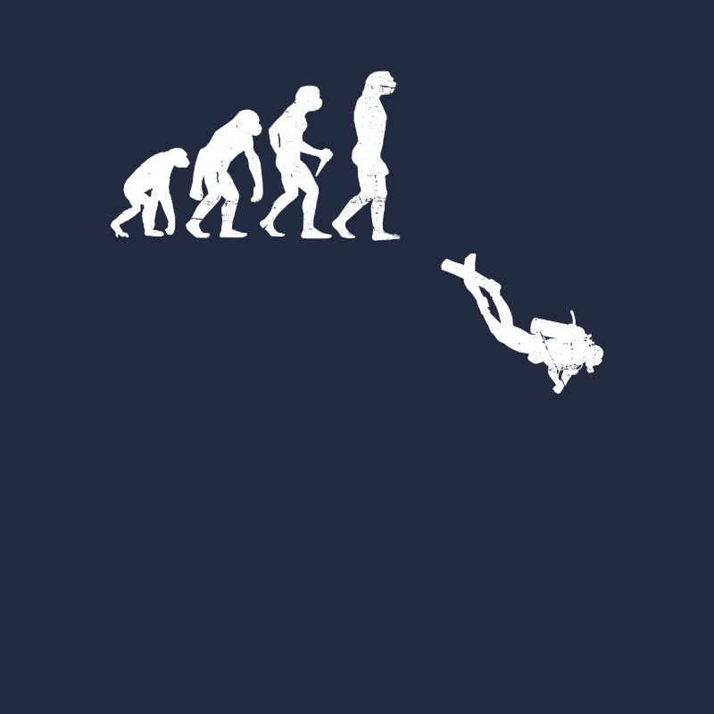 Evolution Tauchen Taucher Geschenk Scuba Diving
