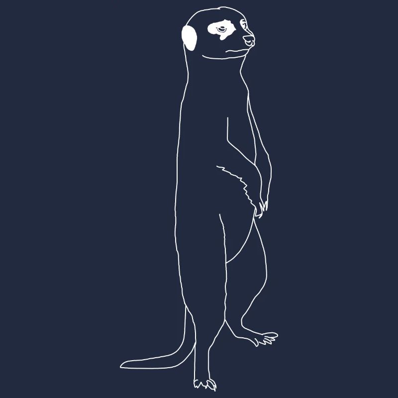 Erdmännchen lineart