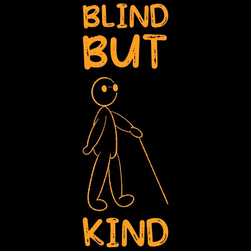 Blinder Blind Sehbehindert Witzig Geschenk