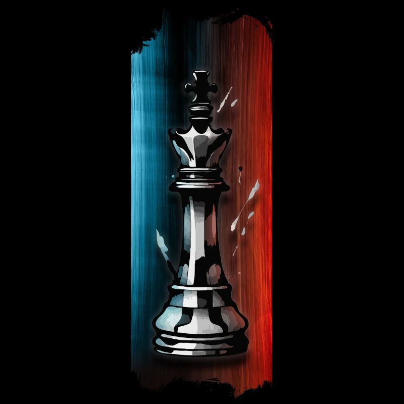 Regal Strategist: King Chess Piece