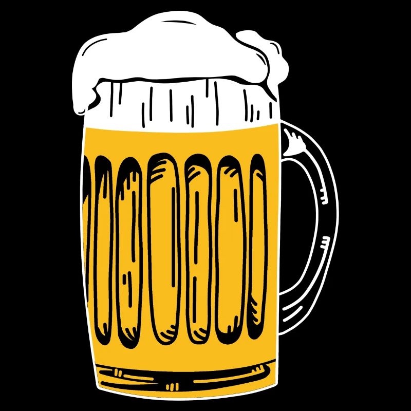 Beer Icon Sticker Beer Mug Measure