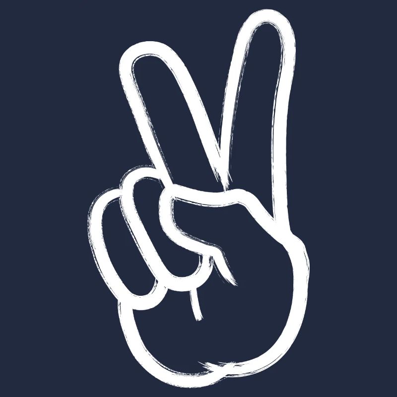 Friede Peacezeichen Hand