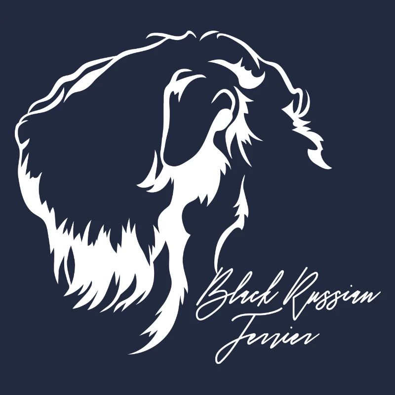 BLACK RUSSIAN TERRIER Profil Hunde Hund Wilsigns