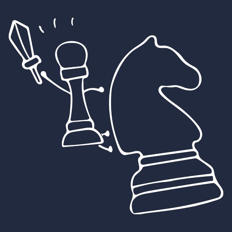 Chevalier de pion d’échecs