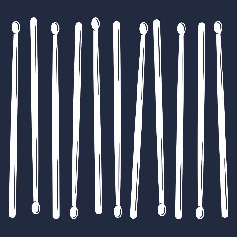 Drumsticks Vertikales Muster