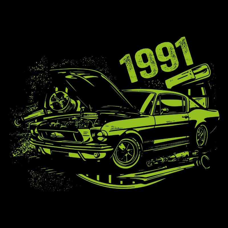 1991 Geburtstag Oldtimer Modell 1991 Vintage 1991