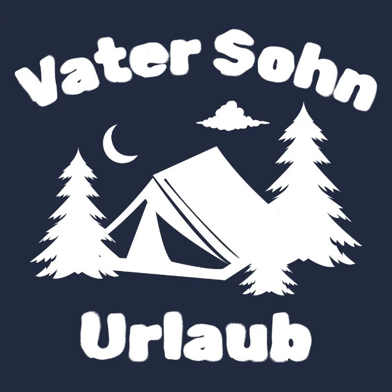 Vater Sohn Urlaub Camping