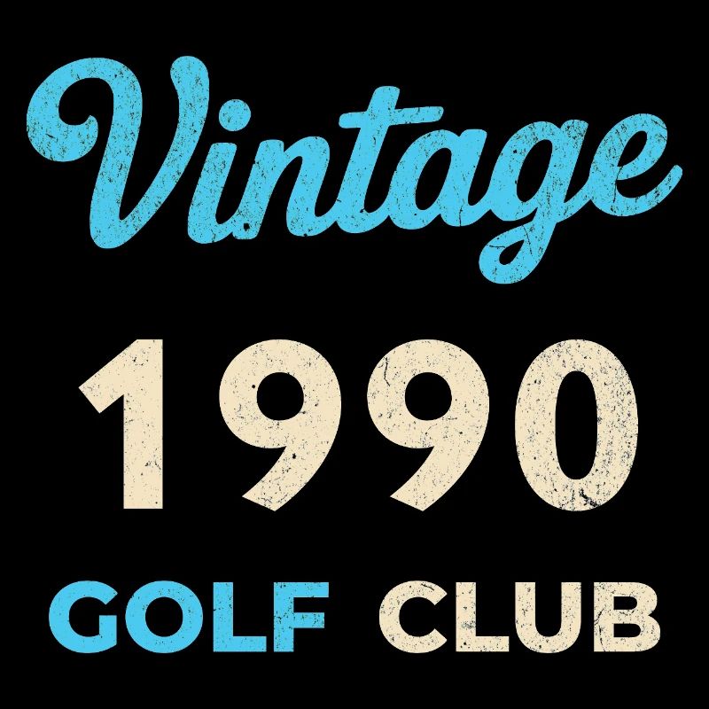 Vintage 1990's Golf Club Retro Birth Year Gift