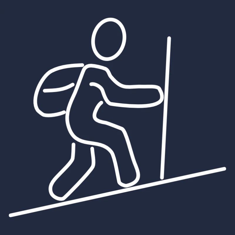 Bergwanderer Bergsteiger