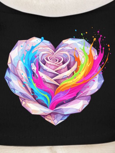 Crystal Heart Rainbow Fusion
