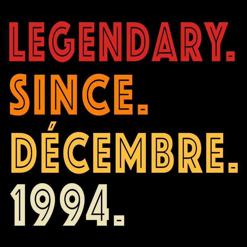 Anniversaire Décembre 1994 L’original 1994