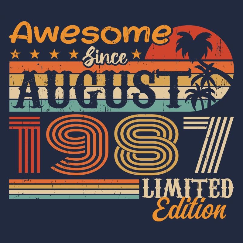 1987 Août Idée cadeau Août 1987