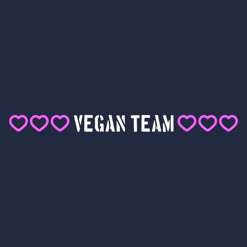 Vegan Team herzchen