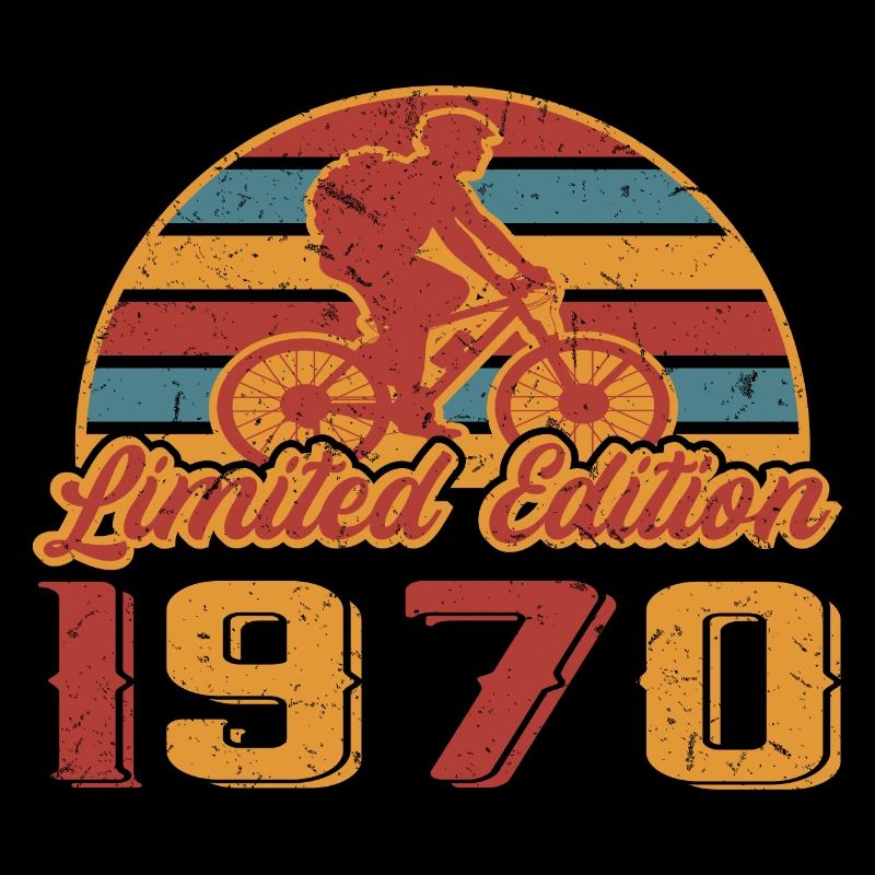 Vélo Cycliste Vélo Anniversaire Année de construction 1970