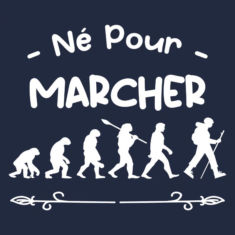 né pour marcher évolution
