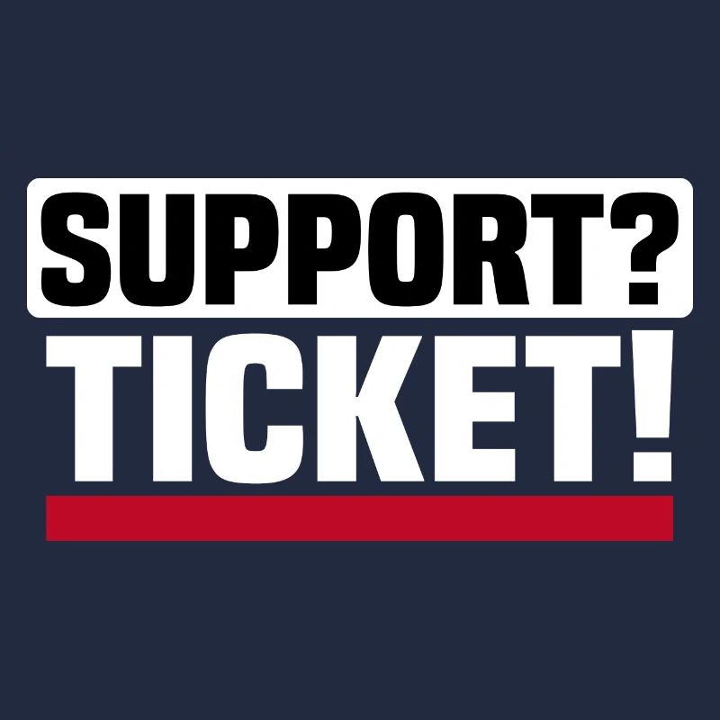 Pas de support sans ticket - IT Administrator Office