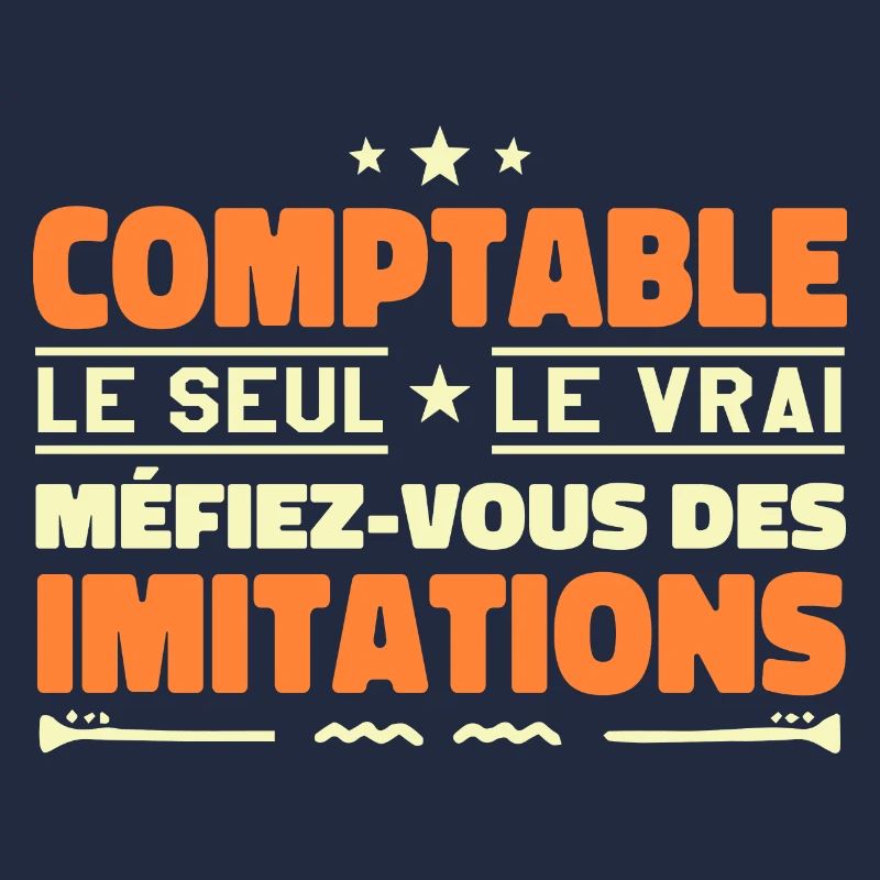 Comptable le seul. Comptable le vrai. Comptable