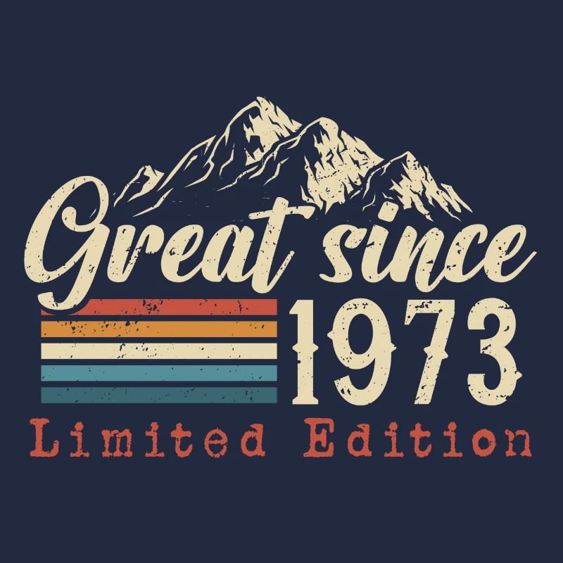1973 Born birthday gift