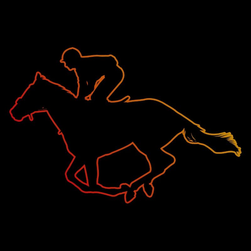 Reiter Equestrian Springreiten Herren