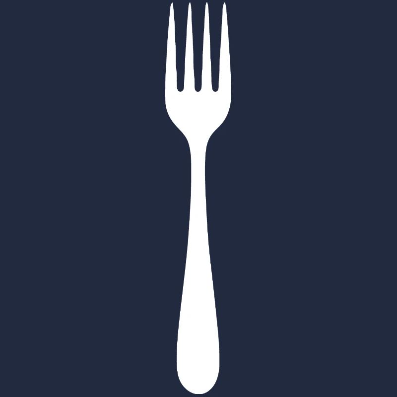 Conception de silhouettes de fourche cool