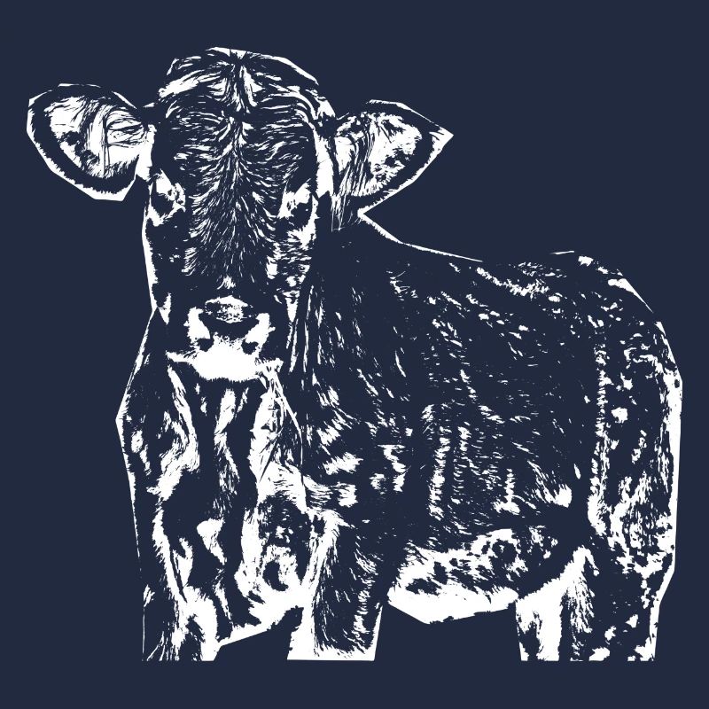 drôle vache cadeau fermier