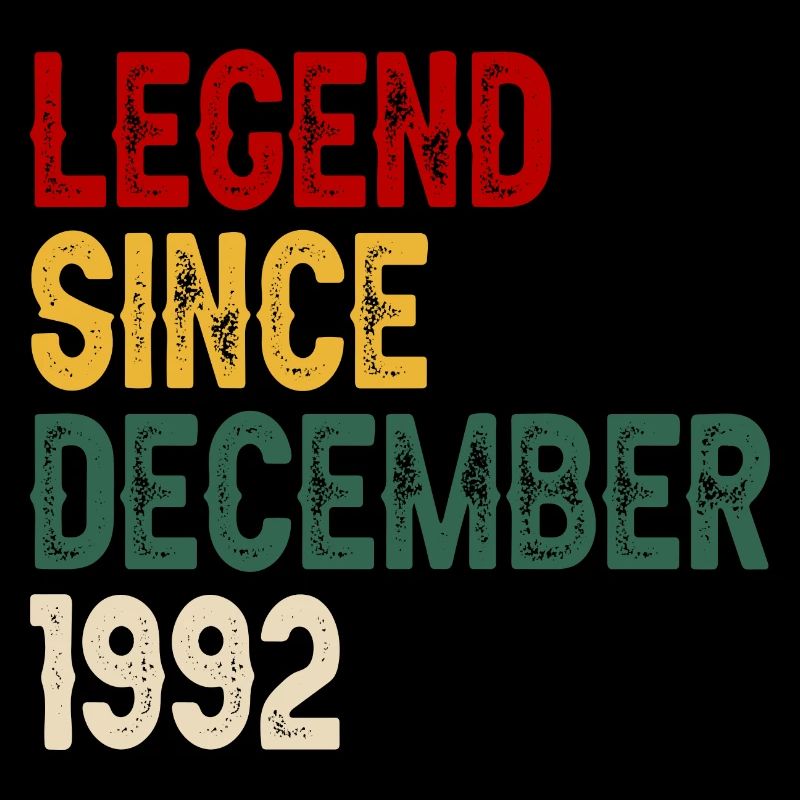 Legend Since December 1992