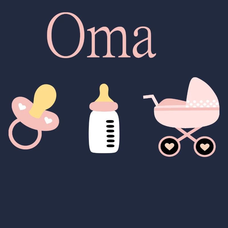 Oma Geburt Mädchen Vorlage personalisierbar