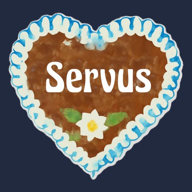 Lebkuchenherz Servus