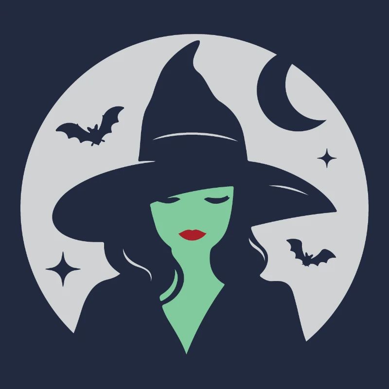 Sorcière verte, Halloween