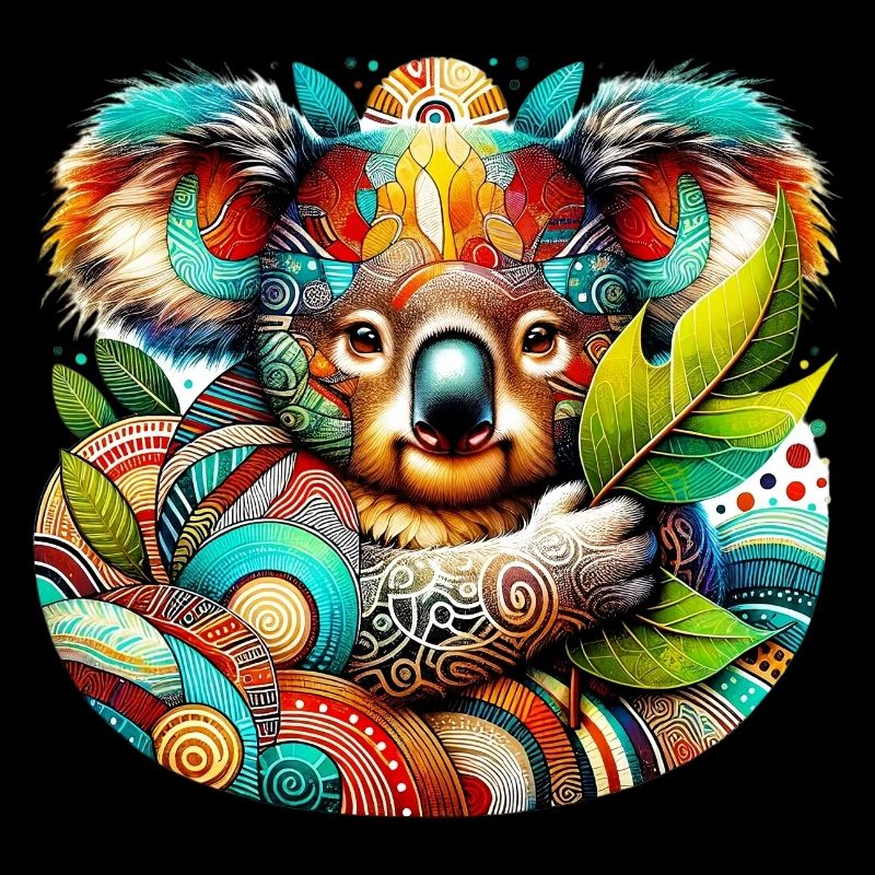 Artistic Koala