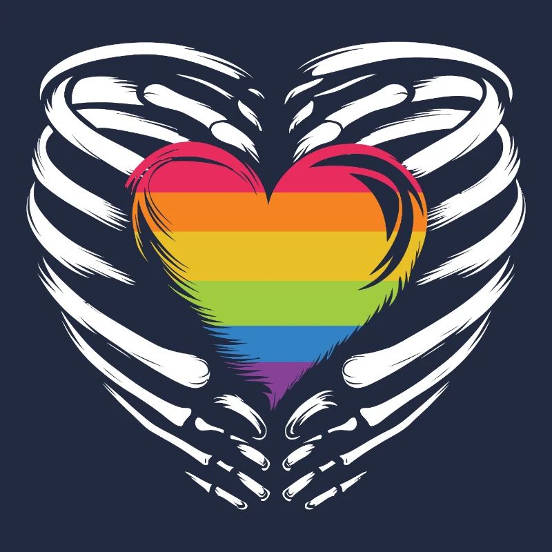 LGBTQ Pride Monat - Regenbogenherz