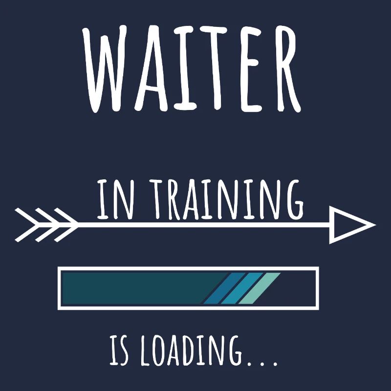 Waiter Geschenk Beruf Ausbildung Kellner