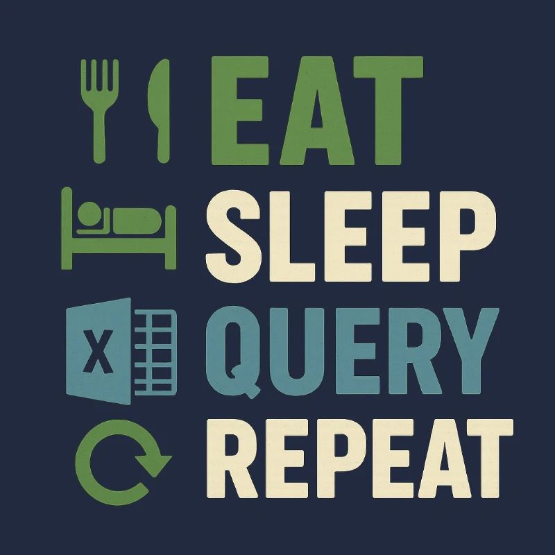 Eat Sleep Query Repeat