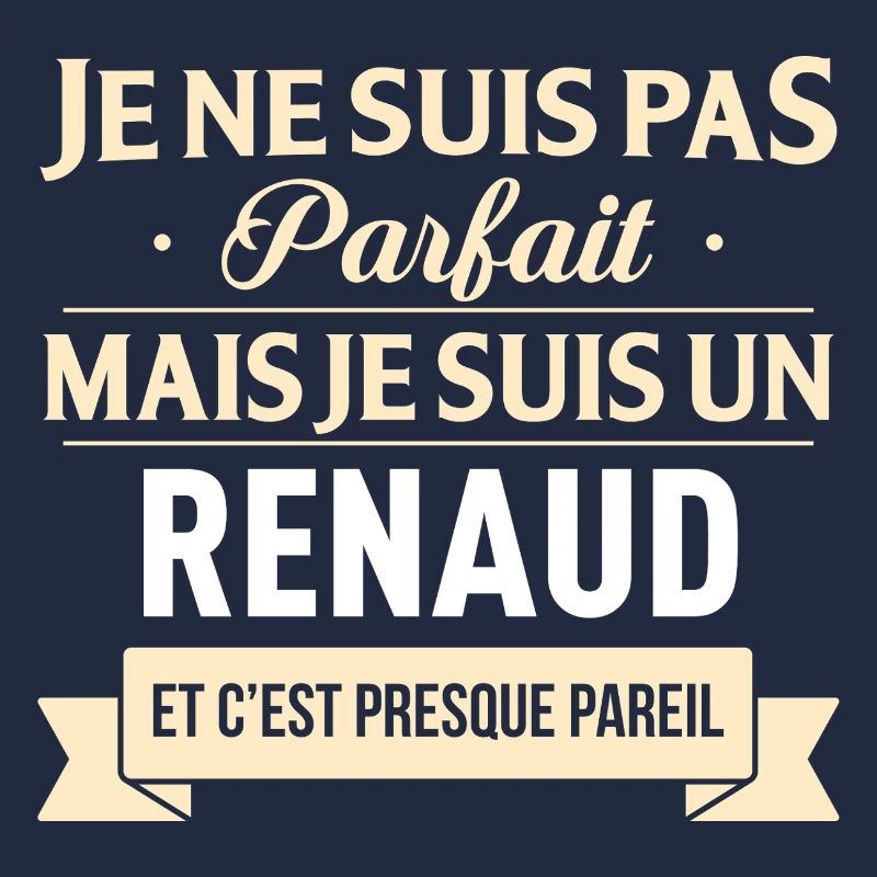 Je Ne Suis Pas Parfait Mais Je Suis Un Renaud E...