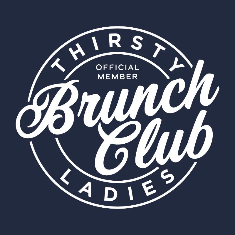 Club de brunch pour dames assoiffées