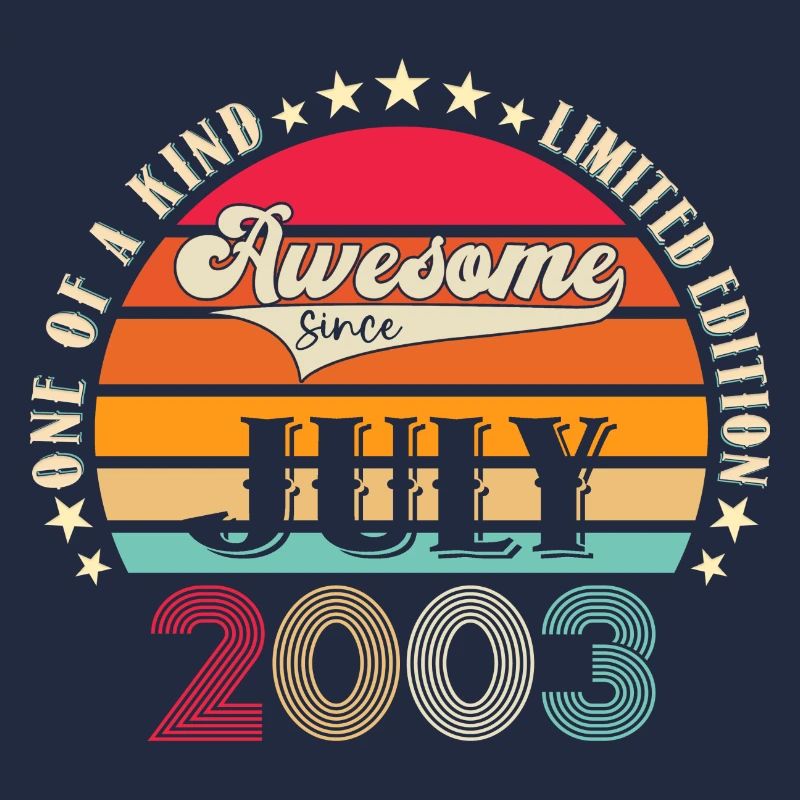 Awesome since Juli 2003 19. Geburtstag Herren Fun