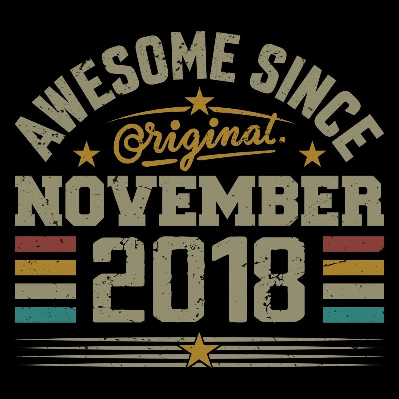 November 2018 Geburtstagsgeschenk | November 2018
